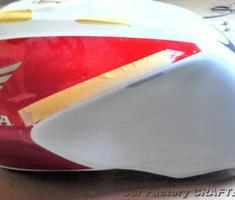 CB1300SF　タンクのキズ補修、塗装