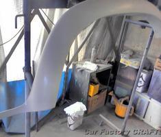 ハイラックスサーフ　フェンダーの塗装、交換